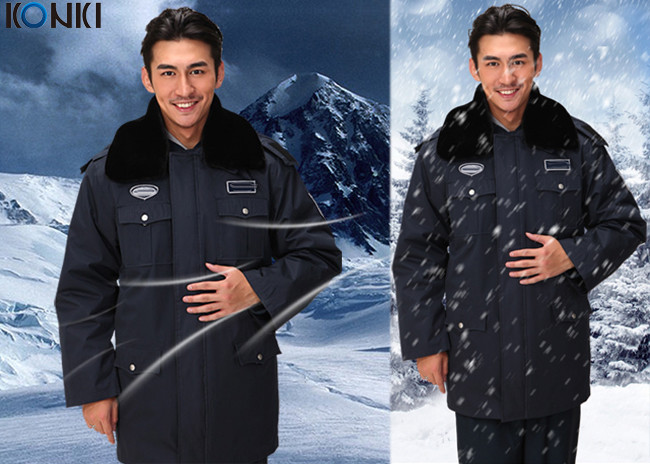 China Waterproof Security Guard Coats Full Color With Customized Logo wholesale