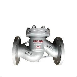 China DIN Cast Steel Lift Check Valve 1.0/1.6/2.5 Mpa Flange End Anti Corrosion wholesale