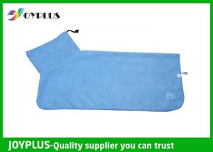 China Easy Wash Dog Towelling Robes / Dog Towel Wrap Fashionable Without Detergent wholesale