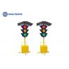 Buy cheap IP54 Solar Led Traffic Lights 3m Hight Easy Installation Waterproof from wholesalers