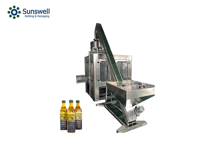 China Automatic Olive Oil Filling Capping Machine 2000BPH Rotary Liquid Filling Machine wholesale