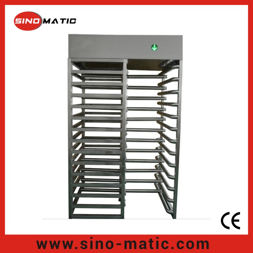 China Access Control Automatic Fitness Center Full Height Turnstile Barrier wholesale