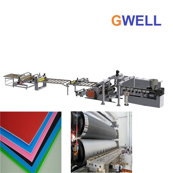 China HDPE Thick Board Extrusion Line HDPE Sheet production machine wholesale