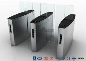 China Stainless Steel Access Control Turnstiles , Sliding Turnstile Security Systems wholesale