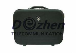 China Briefcase 10-40 Meters 18W UHF VHF Drone Signal Jammer wholesale