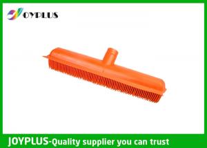 China Orange Color Garden Cleaning Tools Rubber Broom Head Durable HG0610-H wholesale