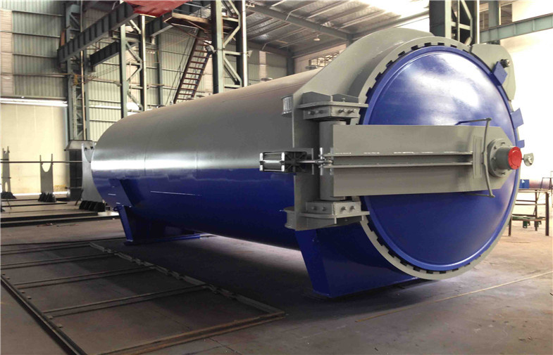 China Rubber Vulcanizing Autoclave With Safety Valve  And Chain Lock System wholesale
