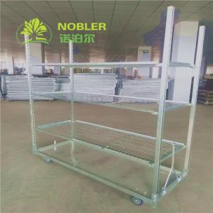 China Pull Net Shelf Nursery Plant Carts wholesale