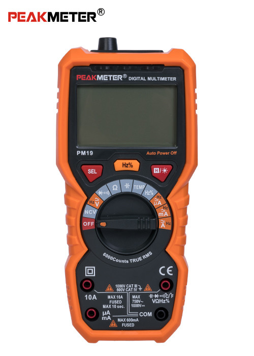 China Hand - Held Digital Multimeter With Auto Range And True Virtual Value wholesale