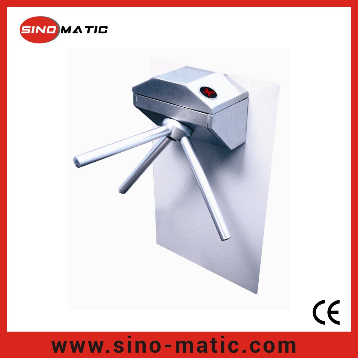 China 316 Stainless Steel Wall Mountable Tripod Turnstile wholesale