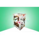 Kid Tool Cardboard Dump Bins Display Units , Cardboard Display Box Matt Finish for sale