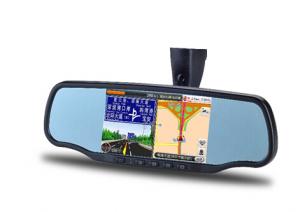 China auto dimming rear view mirror+Radar detector+gps+speed recorder+backup camera+FCC,CE,ROHS wholesale