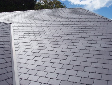 China Hubei Gray Slate Roof Tiles Grey Roof Slates Natural Slate Roof wholesale