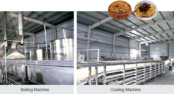 ISO9001 Fresh Ramen Noodle Equipment Industrial Noodle Making Big Scale