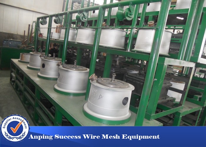 China Green Color Simple Structure Wet Wire Drawing Machine Straight Feeding Type wholesale