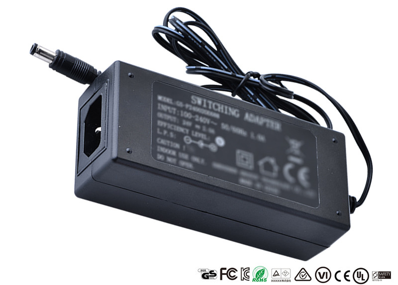 China DOE VI AC DC Power Adapter 12V 5A 60W UL CE KC Approved For LED Strip wholesale