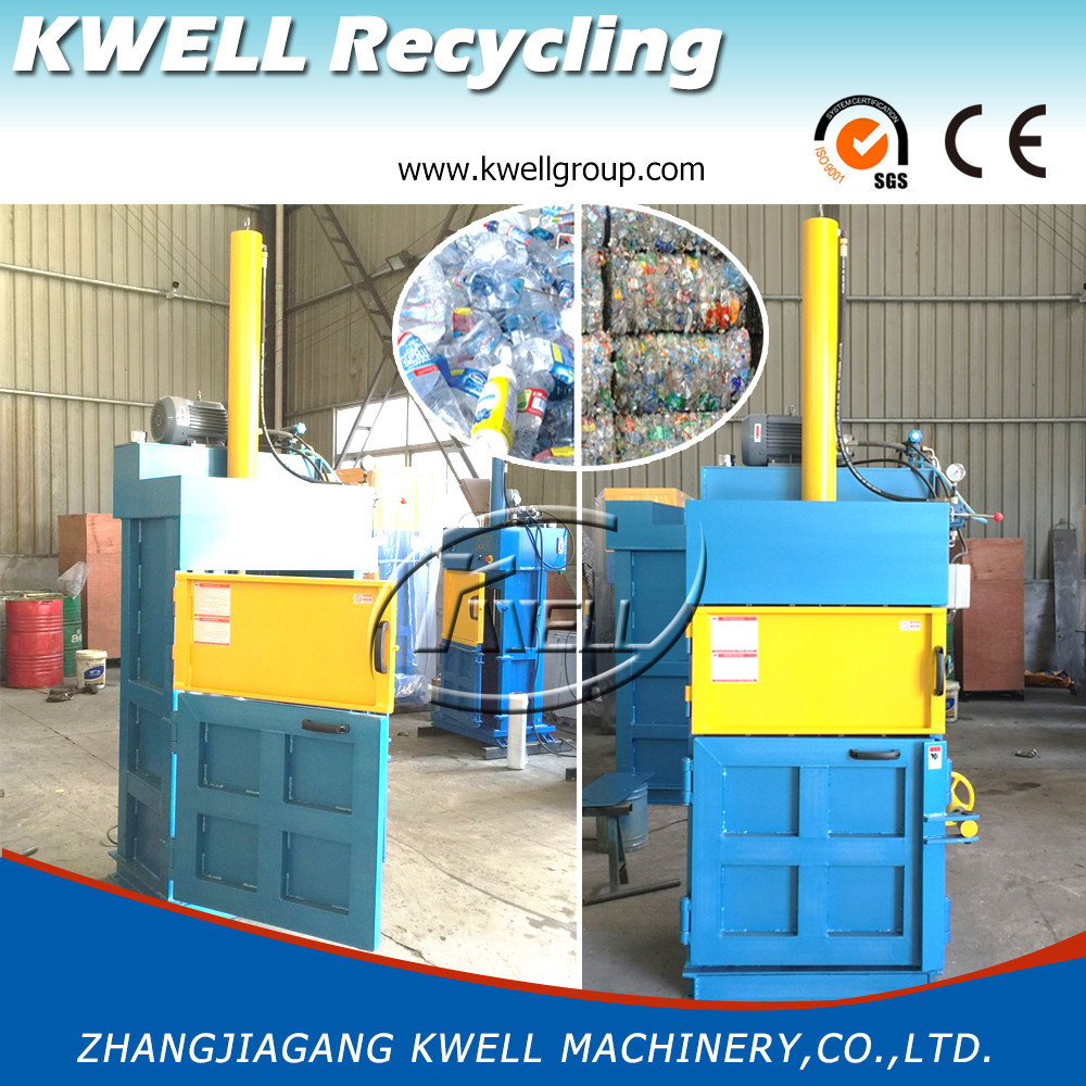 China Automatic Bottle Baling Machine, Vertical Hydraulic Press Baler Machine wholesale
