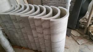 China Marble Columns Guangxi White Marble Doric Columns China Carrara White Marble Pillars wholesale