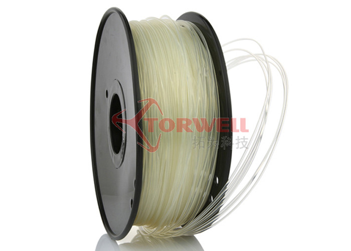 China Transparent 1.75mm ABS Filament , 3d Printer Filament Materials wholesale