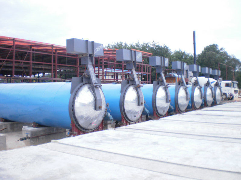 China Saturated Steam Wood Chemical Autoclave / Wood Block Machine , High Temperature wholesale