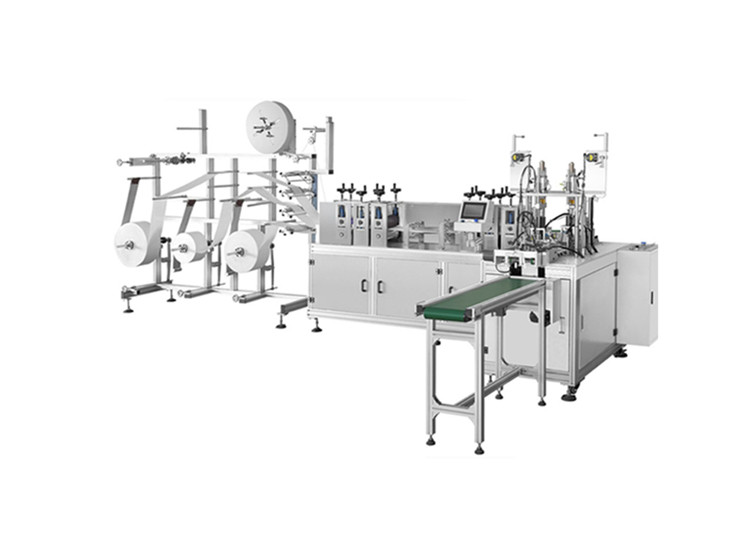 Buy cheap Fully Automatic Outside Earloop Face Mask Production Line(1+1) from wholesalers