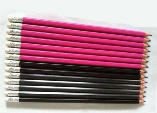 China 7 Inches Wooden Promotional HB Pencil With Eraser wholesale