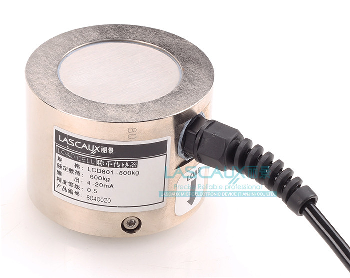 China Small Disk Low Profile Load Cell / Strain Gage Load Cells 100 kg - 5 Ton for Level Meter wholesale