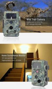 China 2019 Popular New Full 1080P Waterproof Wild Hunting Trail Camera/12mp digital video camera  with 2.4'' TFT-LCD color mon wholesale