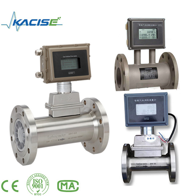 China Natural Gas Air Flow Meter With Humidifier Oxygen Turbine Flow Meter wholesale