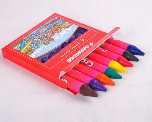 China wholesale cheap stationery Kids multicolor promotion Jumbo wax Crayon wholesale