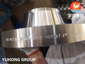 China ASTM B462 Alloy Al6XN / UNS N08367 WNRF Nickel Alloy Steel Flanges CL3000 wholesale
