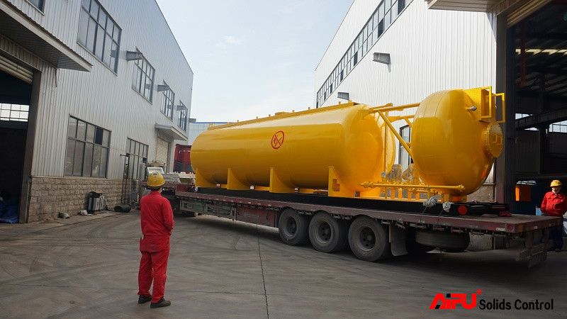 China Liquid Mud Plant Cylinder and Vertical Drilling Mud Tanks 300bbl wholesale