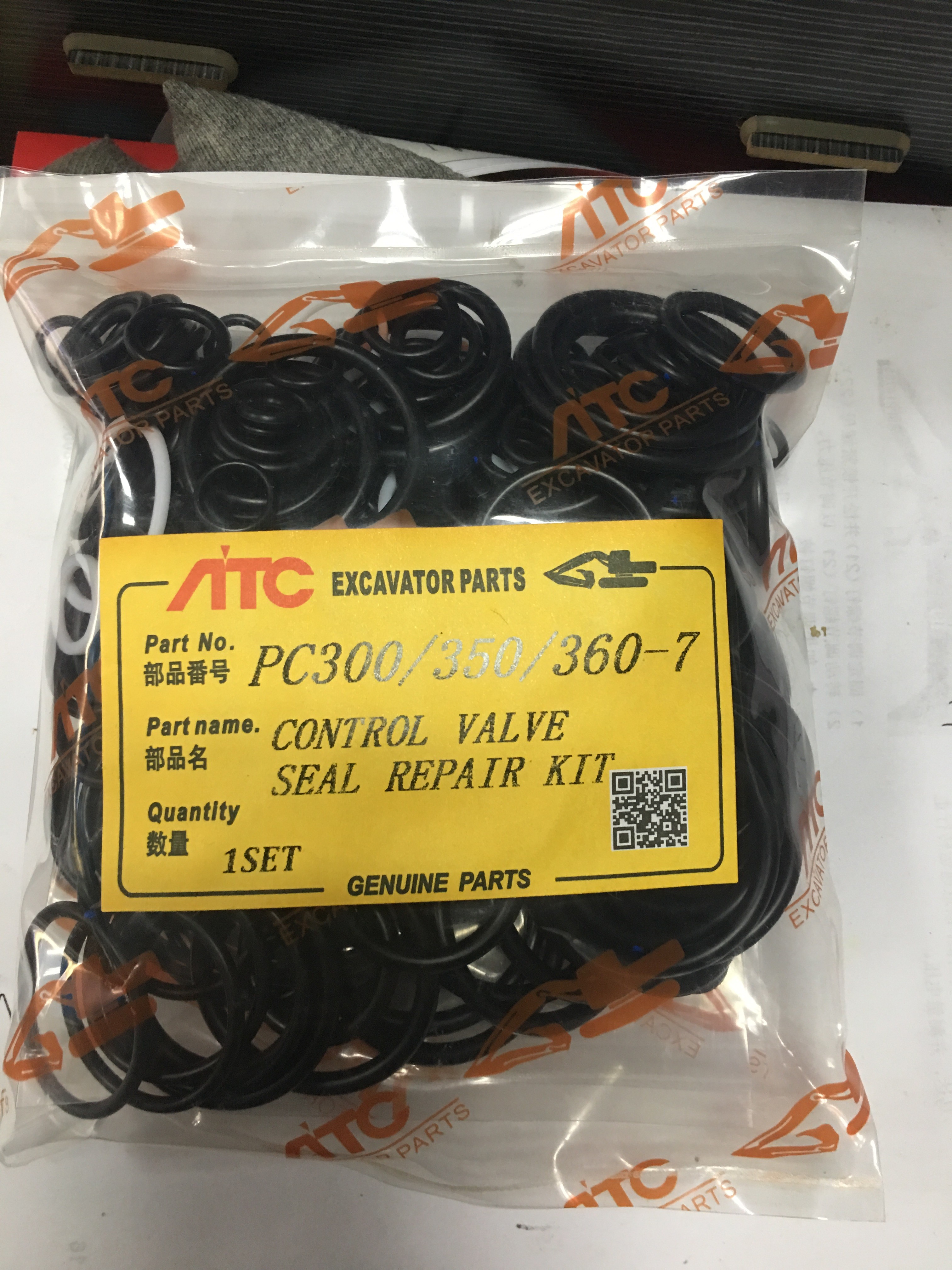 China Seal repair kit for Komatsu PC300/350-360-7 excavator hydraulic control valve wholesale