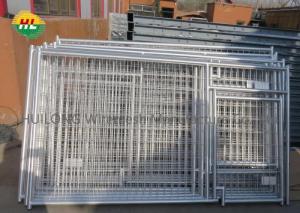 China Galvanised Welded Wire Mesh Panels 50x75mm Rectangle Openings For Dog Cages wholesale