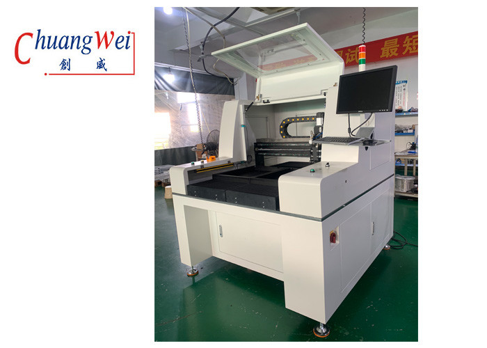 Buy cheap Inline / Offline PCB Depaneling Machine Workstation 320*320mm Max Size from wholesalers
