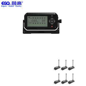 China LCD Display Six Wheels Wireless Trailer Truck TPMS Solutions wholesale