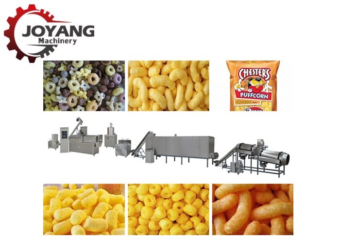China Direct Puffed Corn Snack Making Machine Corn Flakes Making Machine Production Line wholesale