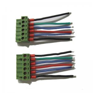 China 5.08mm Feed Through Terminal Blocks Wiring Harness Cable Assembly Customized Service wholesale