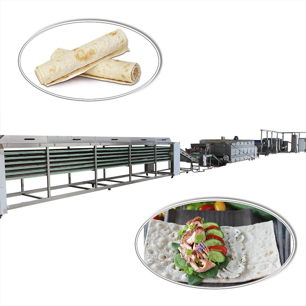 China High Output 100kg/h 23kw Lavash Bread Maker Machine wholesale
