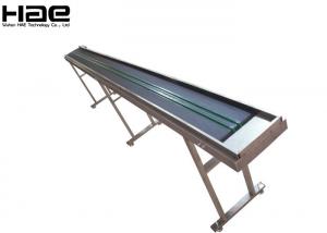 China Industrial Adjustable Stainless Steel Conveyor Belt 0 - 28 M / Min For Eggs wholesale