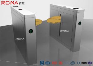 China High Speed Drop Arm Turnstile Magnetic Card Stainless Steel Access Control System wholesale