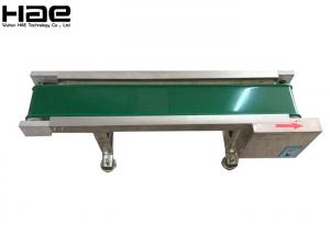 China High Stability Rubber Conveyor Belt , Motor Industrial Green PVC Belt Conveyor wholesale