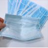 Buy cheap Non Woven Face Mask 3 Ply 17.5x9.5cm Blue from wholesalers