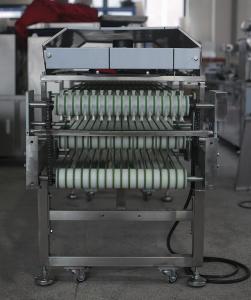 China 1500pcs/h Arabic Bread Production Line , Two Heads Arabic Bread Equipment wholesale