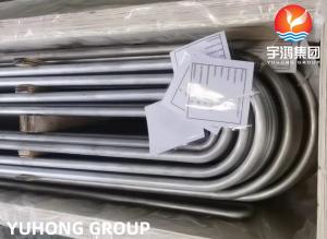 China ASTM A213 / ASME SA213 TP444 Stainless Steel Seamless U Bend Tube Applied For Heat Exchanger wholesale