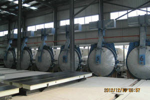 China Chemical Industrial Concrete AAC Autoclave Pressure Vessel With Saturated Steam wholesale