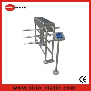 China Stainless steel access control China revolving half height turnstile wholesale