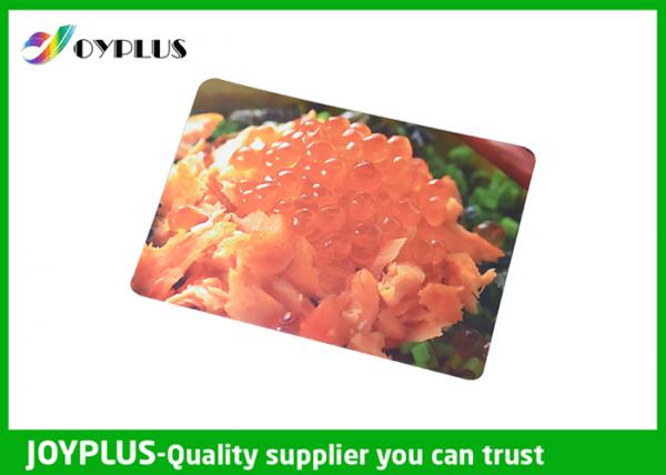Colorful Printed Dining Table Placemats Anti Slip OEM / ODM Available 45X30CM