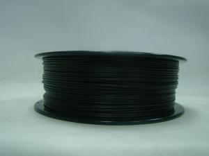 China 3D Printer PETG-Carbon Fiber 1.75MM / 3.0MM Filament Black Hight Thoughness wholesale