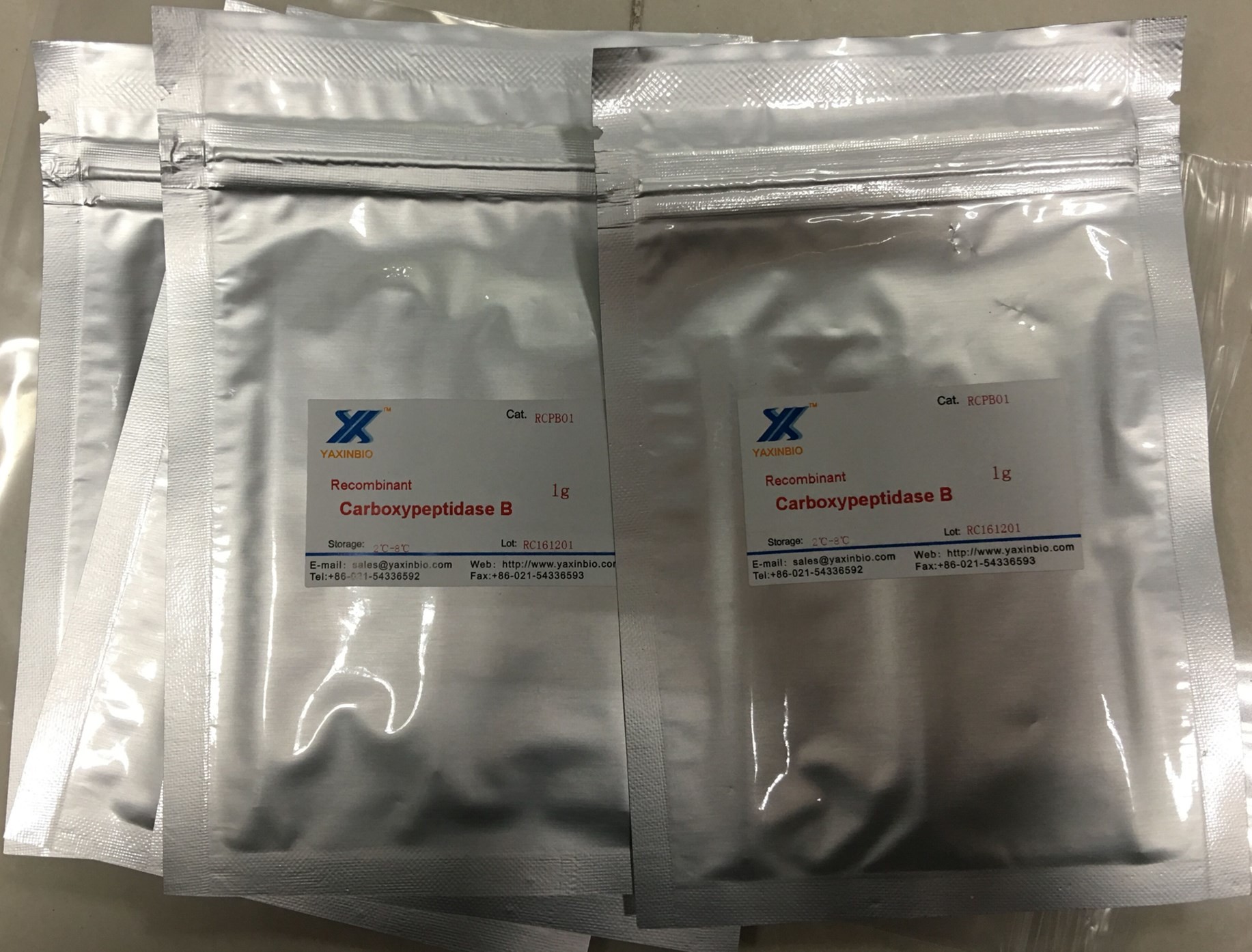 China Recombinant Carboxypeptidase B, Specific Activity ≥170 Units/Mg Pro., Lyophilized Powder wholesale